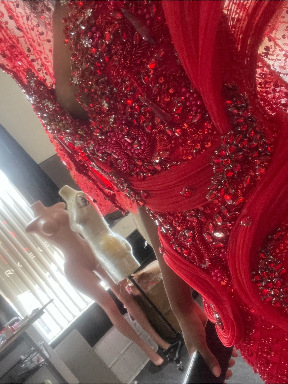Red Prom Dress - Picture 6 of 7